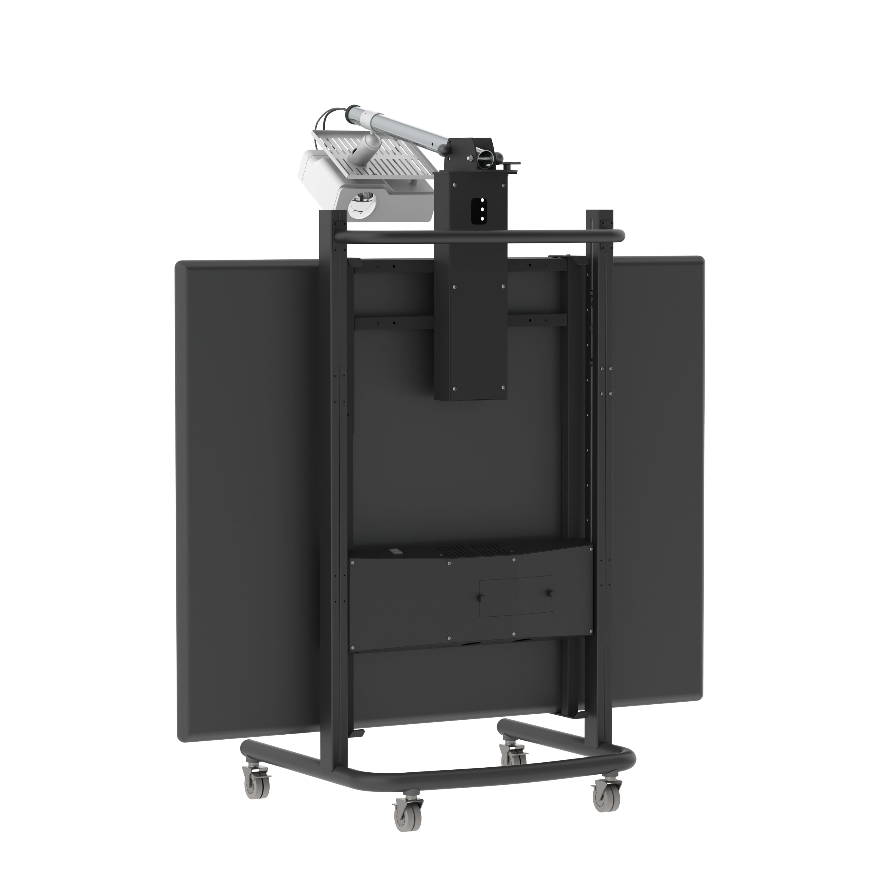 Loxit 8532 Hi-Lo Screen Lift 750 Whiteboard Trolley